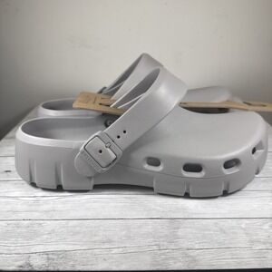 Birkenstock Birki Flow Eva Men's Clog Size 11 (eu44) Stone Coin